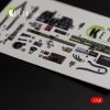 KELIK K48016 Р-47D Thunderbolt interior 3D decals for Italeri/Academy kit 1/48
